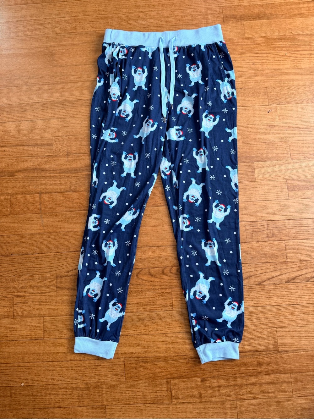 Tipsy Elves Rudolph Bumble Abominable Snowman Pajama Jogger Pants Christmas S